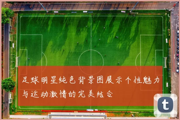 足球明星纯色背景图展示个性魅力与运动激情的完美结合